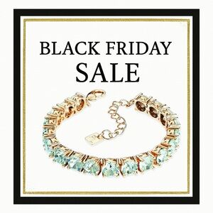 Park Lane Impression Bracelet- Mint and Rose Gold